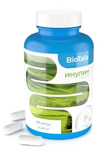 ИНУЛИН Биотела (Biotela) капс. 0.49г N180 (Артлайф, РФ)