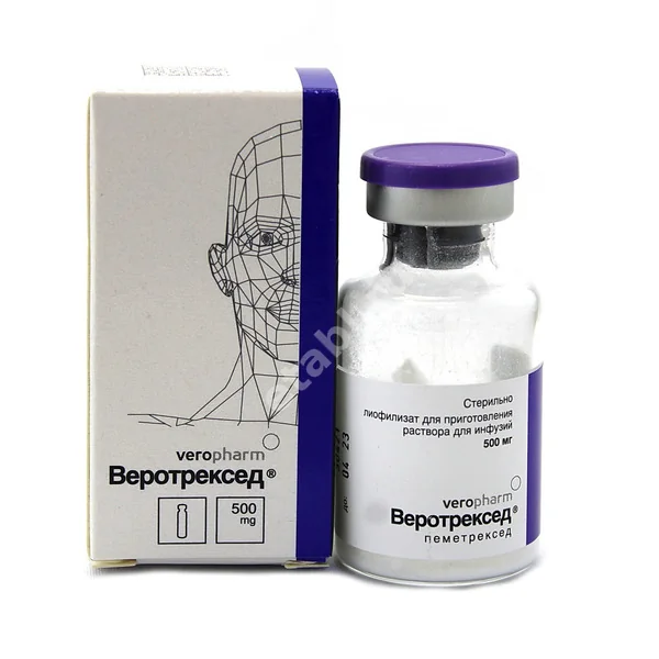 ВЕРОТРЕКСЕД лиоф. д/р-ра д/инф. (фл.) 500мг N1 (ВЕРОФАРМ, РФ)