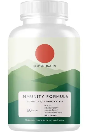 ИММУНИТИ ФОРМУЛА Элементика Life капс. 0.52г N60 (Нутримикс ООО, РФ)