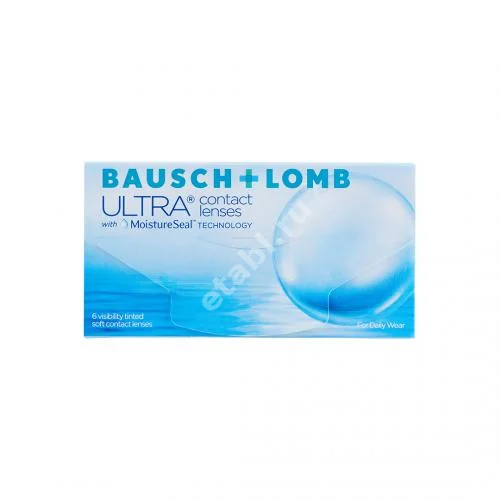 ЛИНЗЫ КОНТАКТНЫЕ Bausch+Lomb Ultra 6шт традиц 1месяц б/цв -1.00 8.5 (Бауш энд Ломб Инкорпорейтед, ФРАНЦИЯ)