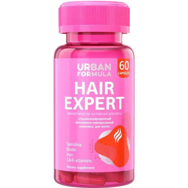 ФЕРУЛИНА Урбан Формула Hair Expert капс. 0.3г N60 (Витамер, РФ)