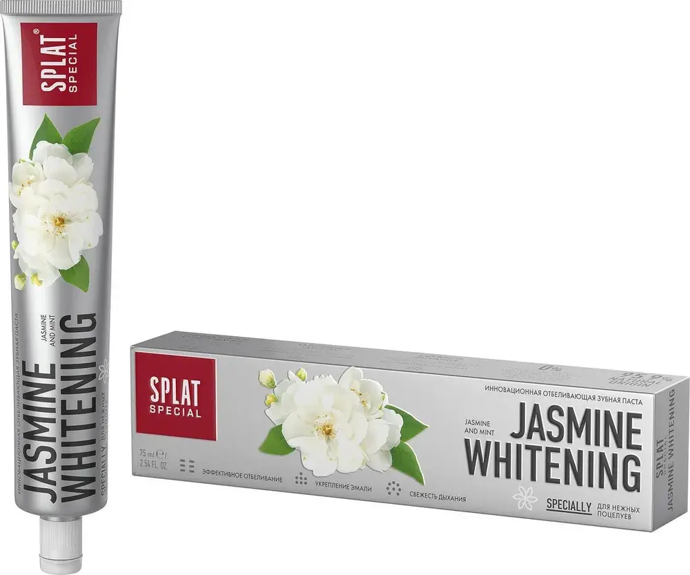 СПЛАТ Special зубная паста Jasmine Whitening 75мл (Сплат Глобал, РФ)