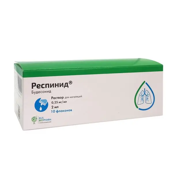 РЕСПИНИД р-р д/ингал. (фл.) 0.25мг/мл - 2мл N10 (ПСК Фарма, РФ)