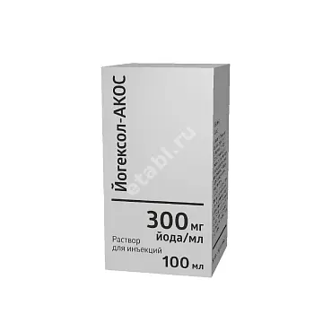 ЙОГЕКСОЛ р-р д/ин. (фл.) 300мг йода/мл - 100мл N1 (БИННОФАРМ, РФ)