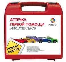 АПТЕЧКА автомобильная нового образца (Фэст, РФ)