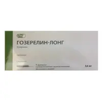 ГОЗЕРЕЛИН ЛОНГ капс. для п/к введ. пролонг. (шприц-апплик.) 3.6мг N1 (ФАРМСТАНДАРТ, РФ)