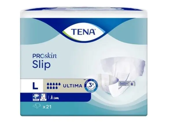 ТЕНА Slip подгузники д/взрослых Ultima 9кап. р.L N21 (Эссити Хайджин энд Хелс, НИДЕРЛАНДЫ)