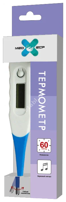ТЕРМОМЕТР цифровой MEDXECP гибк. наконечник арт.DT-101A (Хангжоу Хуаан Медикал, КИТАЙ)