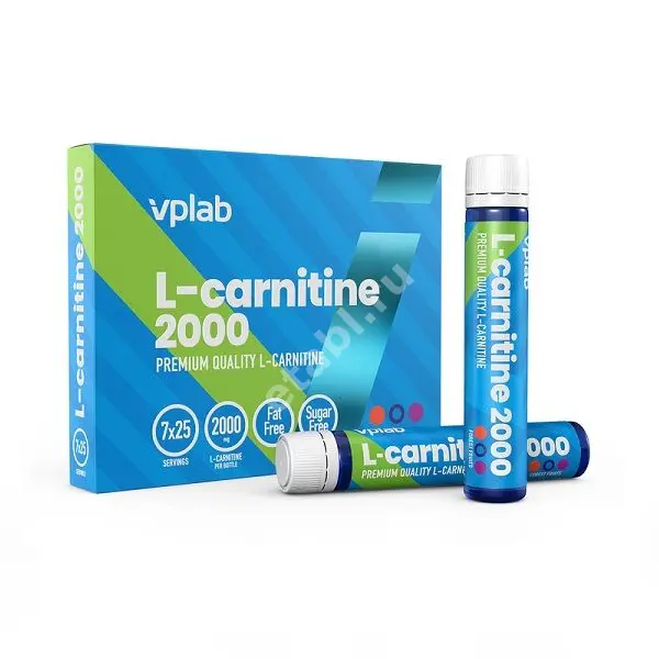 L-КАРНИТИН ВПЛаб (VPLab) жидк. (фл.) 2 000мг - 25мл N7 Лесные ягоды (ВП Лаборатори, ВЕЛИКОБРИТАНИЯ)