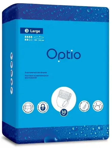 ОПТИО (OPTIO) трусы при недержании р.L N30 (Мега Софт, КИТАЙ)