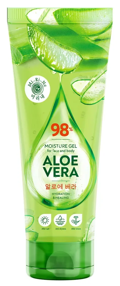 МИ-РИ-НЭ гель для лица/тела увлаж 98% Aloe vera 150мл (Гуд Три Косметикс, РЕСПУБЛИКА КОРЕЯ)