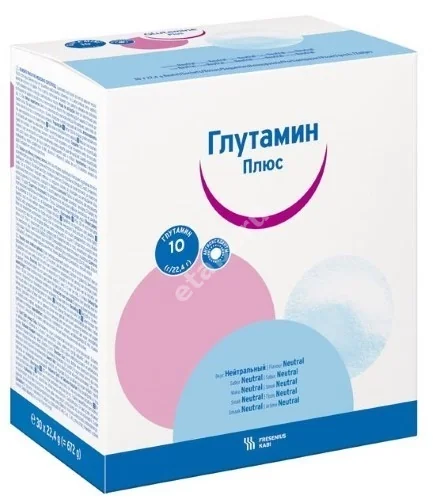 ГЛУТАМИН ПЛЮС энтеральное питание (саше) 22.4г N30 Нейтральный вкус (ФРЕЗЕНИУС, ГЕРМАНИЯ)