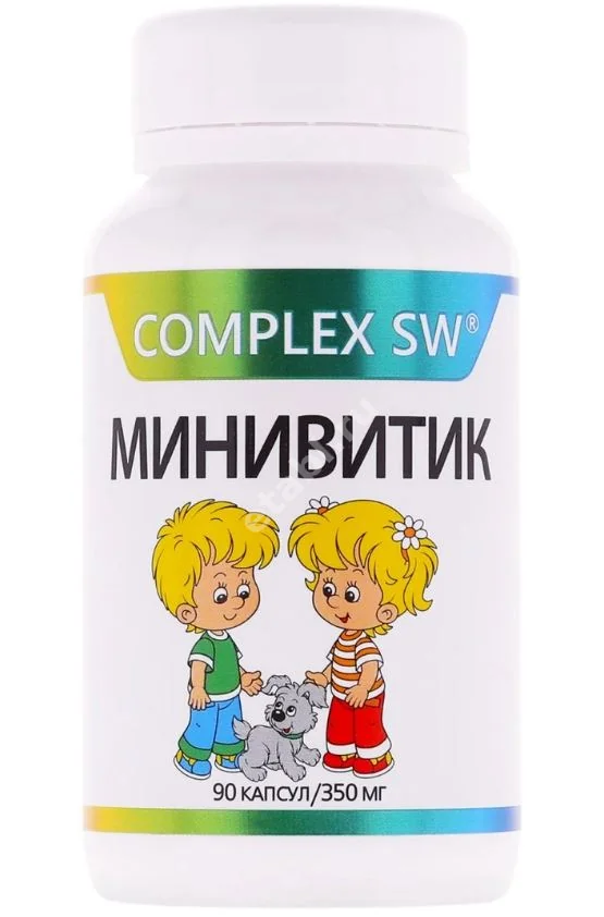 МИНИВИТИК Complex SW капс. 0.35г N90 (Ростовская Ф.Ф., РФ)