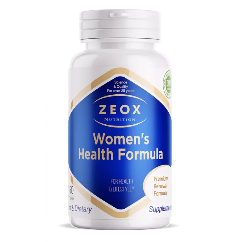 ЖЕНСКАЯ ФОРМУЛА ЗДОРОВЬЯ Зеокс (Zeox) табл. 1.9г N60 (Нутрикеа Интернешнл, США)