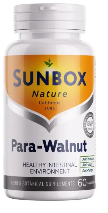 САНБОКС (SUNBOX) Черный орех капс. 0.42г N60 (Нутрикеа Интернешнл, США)