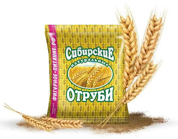 ОТРУБИ ПШЕНИЧНЫЕ 200г (Сибирская Клетчатка, РФ)