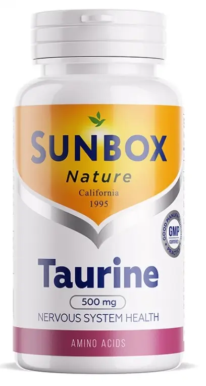 ТАУРИН Санбокс (Sunbox) капс. 0.5г N60 (Нутрикеа Интернешнл, США)