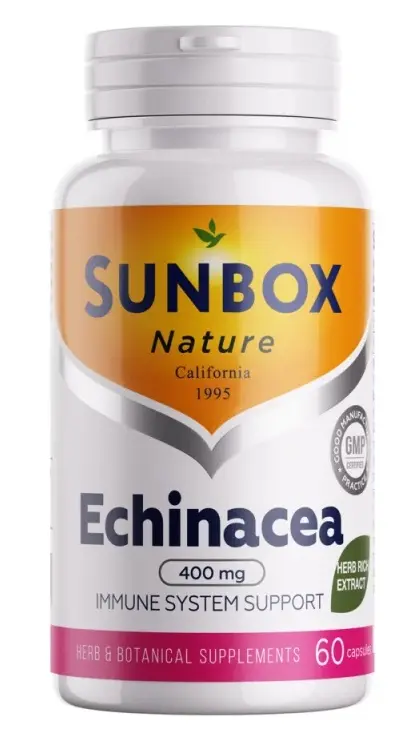ЭХИНАЦЕЯ Санбокс (Sunbox) капс. 0.4г N60 (Нутрикеа Интернешнл, США)