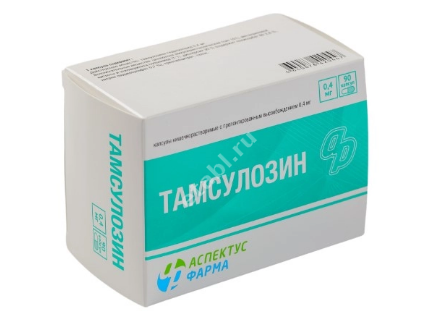 ТАМСУЛОЗИН капс. кишечнораств. c пролонг. высв. 0.4мг N90 (Синтон Испания, ИСПАНИЯ)