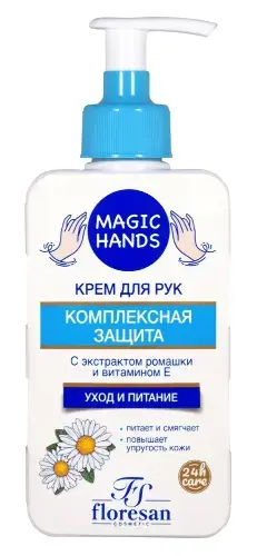 ФЛОРЕСАН Magic hands крем для рук Комплексная защита 250мл (Флоресан, РФ)