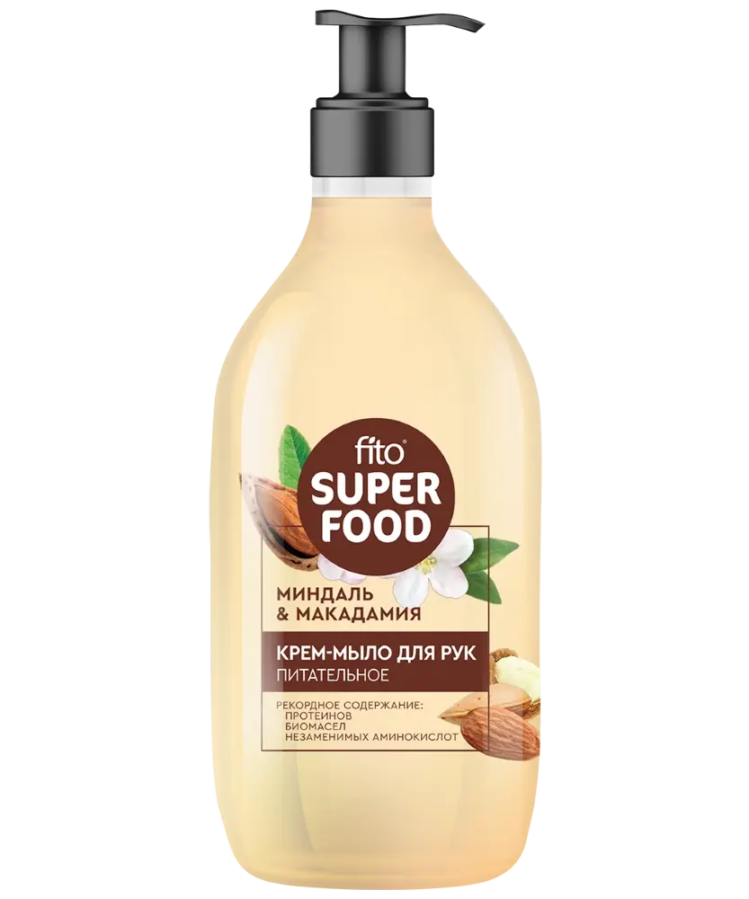 ФИТОКОСМЕТИК Fito Superfood крем-мыло для рук питат 520мл (Фитокосметик, РФ)