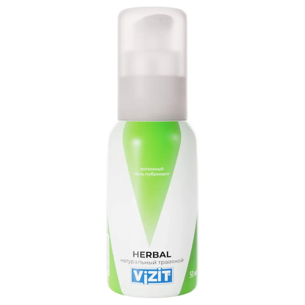 ВИЗИТ (VIZIT) Herbal гель-лубрикант натуральный травяной 50мл (Туркуаз Медикал, ТУРЦИЯ)