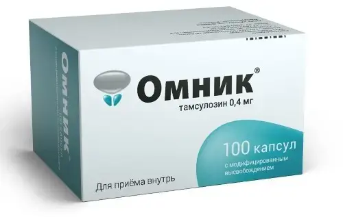 ОМНИК капс. с модиф. высв. 0.4мг N100 (ЗиО-Здоровье, РФ)