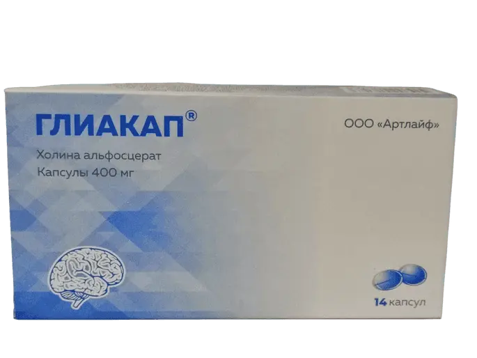 ГЛИАКАП капс. 400мг N14 (Артлайф, РФ)