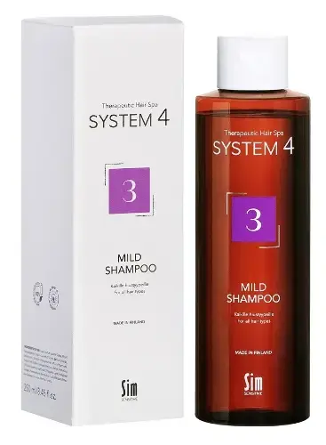 СИСТЕМА 4 Терапевтический N3 шампунь для всех типов волос 250мл (Сим Финланд, ФИНЛЯНДИЯ)