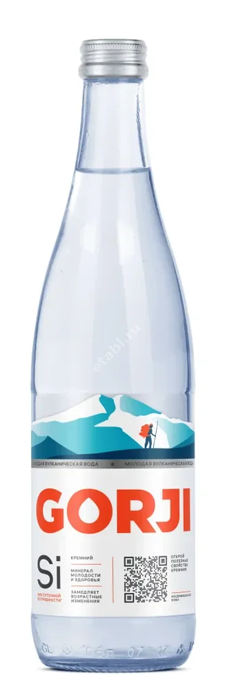 ВОДА МИНЕРАЛЬНАЯ Горджи газ. (бут. стекл.) 0.5л (Тэсти, РФ)