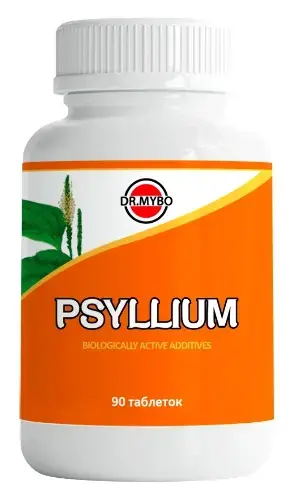 ДОКТОР МИБО (DR MYBO) Псиллиум табл. 0.5г N90 (Удача, РФ)