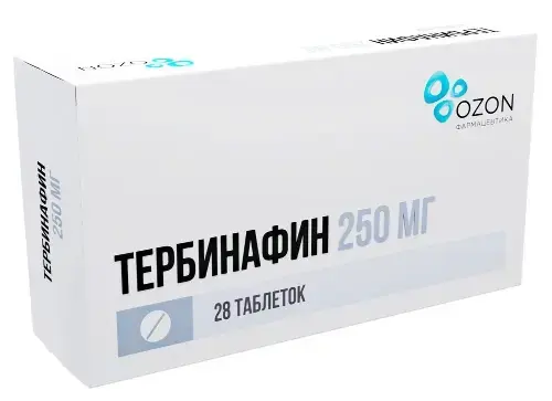 ТЕРБИНАФИН табл. 250мг N28 (ОЗОН, РФ)