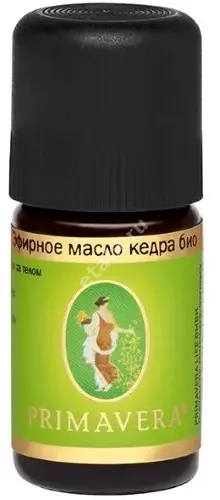 МАСЛО ЭФИРНОЕ Кедр 5мл (Примавера Лайф, ГЕРМАНИЯ)
