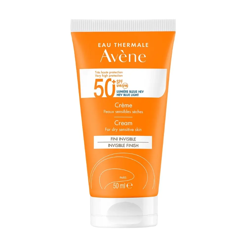 АВЕН (AVENE) крем солнцезащит SPF50+ для чувствительной кожи 50мл (Пьер Фабр Лабораториз, ФРАНЦИЯ)