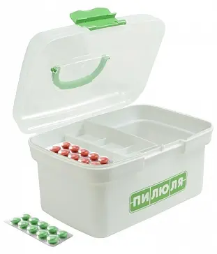 ТАБЛЕТНИЦА (5 отделений) Мини-кейс (БОЛЕАР, КИТАЙ)