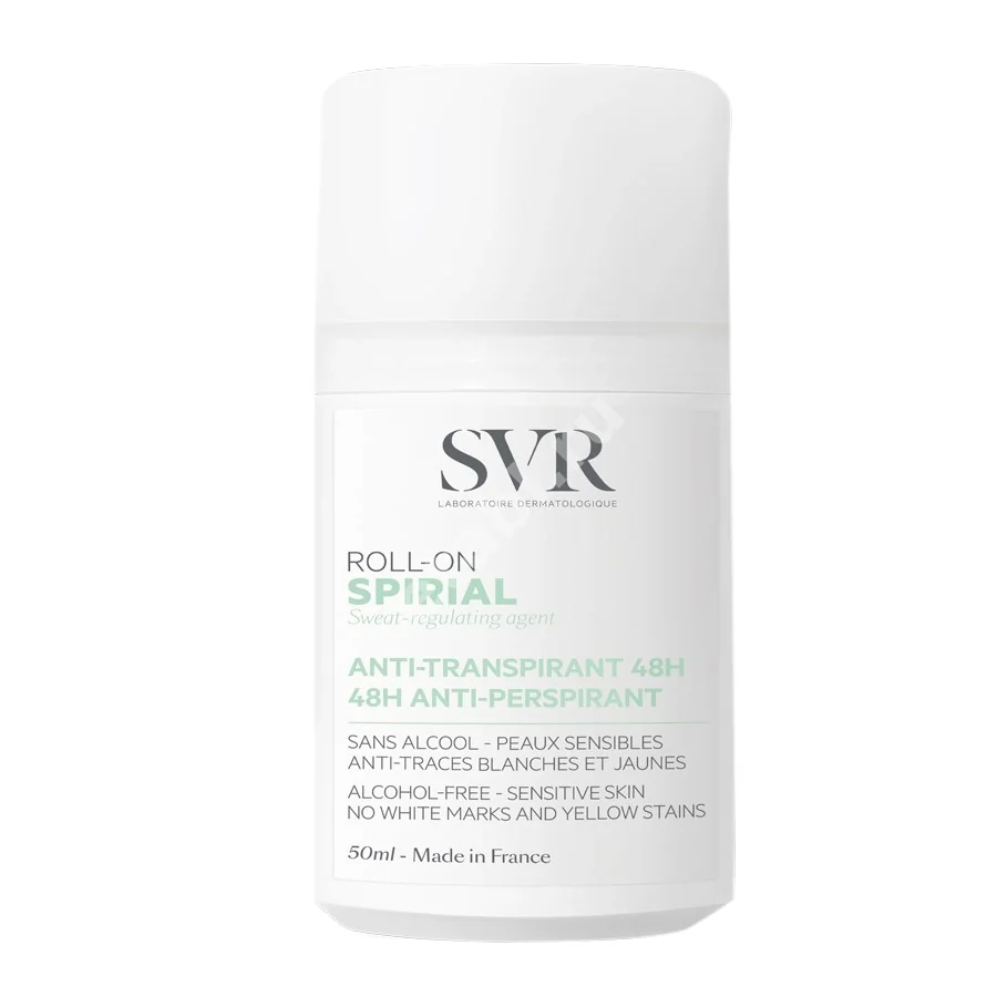 СВР (SVR) Spirial Roll-on дезодорант ролик 50мл (СВР Лаборатория, ФРАНЦИЯ)