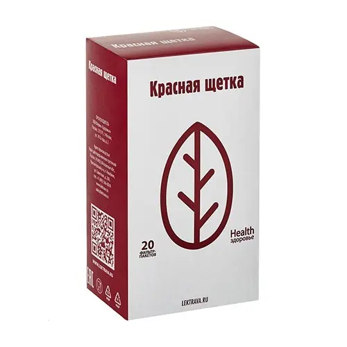 КРАСНАЯ ЩЕТКА (фильтр-пак.) 1.5г N20 (Здоровье Фирма, РФ)