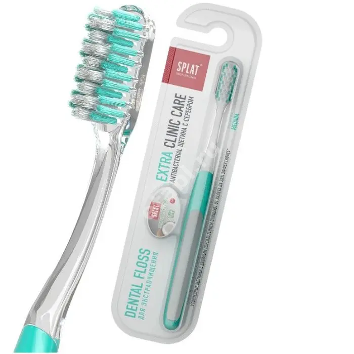 СПЛАТ Professional набор (зубная щетка Clinic Care cредняя+ зубная нить 5м) (СПЛАТ, РФ)