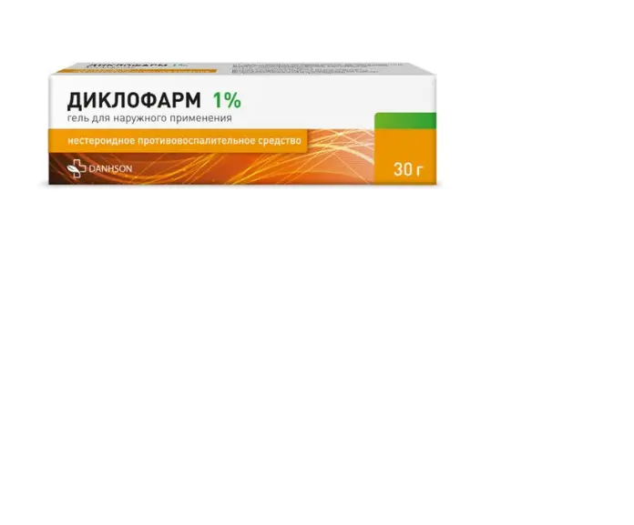 ДИКЛОФАРМ гель (туба) 1% - 30г N1 (ВетПром, РФ)