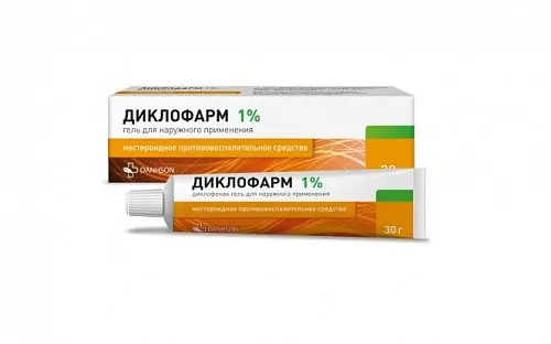 ДИКЛОФАРМ гель (туба) 1% - 30г N1 (ВетПром АД, РФ)