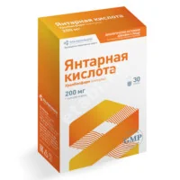 ЯНТАРНАЯ КИСЛОТА табл. 200мг - 0.5г N30 (Уралбиофарм, РФ)
