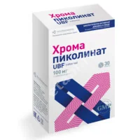 ХРОМА ПИКОЛИНАТ UBF капс. 100мкг - 0.1г N30 (Уралбиофарм, РФ)