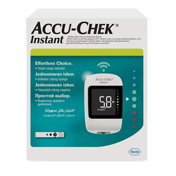 ГЛЮКОМЕТР АККУ-ЧЕК ИНСТАНТ (Accu-Chek Instant) (РОШ ДИАБЕТЕС, ГЕРМАНИЯ)