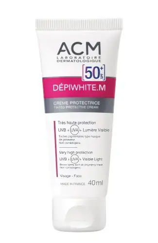 АСМ Depiwhite M крем для лица солнцезащит SPF50+ 40мл (АСМ Лаборатории Дерматолоджис, РФ)