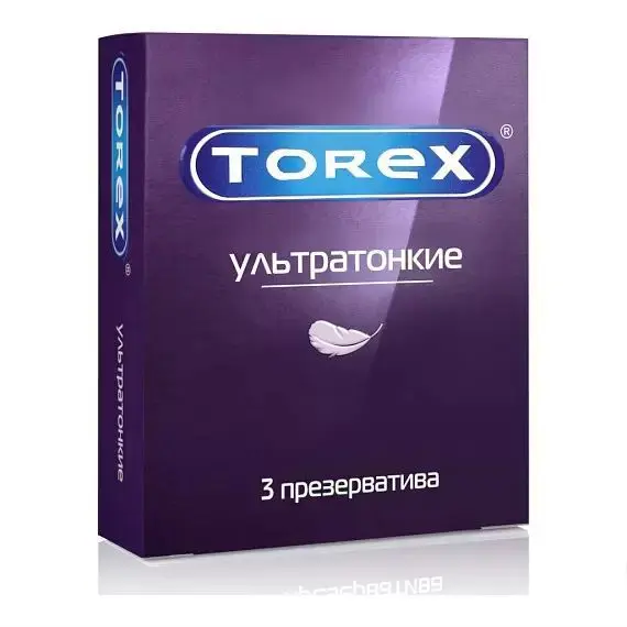 ТОРЕКС презервативы Ультратонкие N3 (БЕРГУС, РФ)