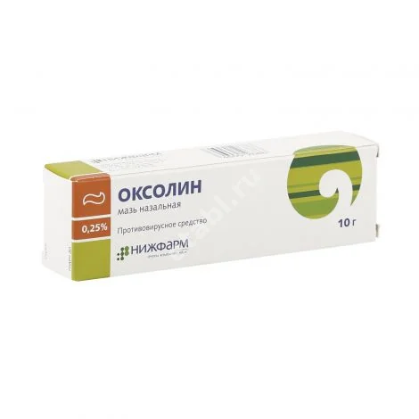 ОКСОЛИН мазь наз. (туба) 0.25% - 10г N1 (ШТАДА, РФ)