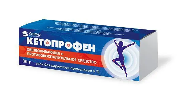 КЕТОПРОФЕН гель (туба) 5% - 30г N1 (СИНТЕЗ, РФ)