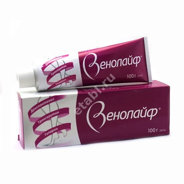 ВЕНОЛАЙФ гель (туба) 100г N1 (АКРИХИН, РФ)