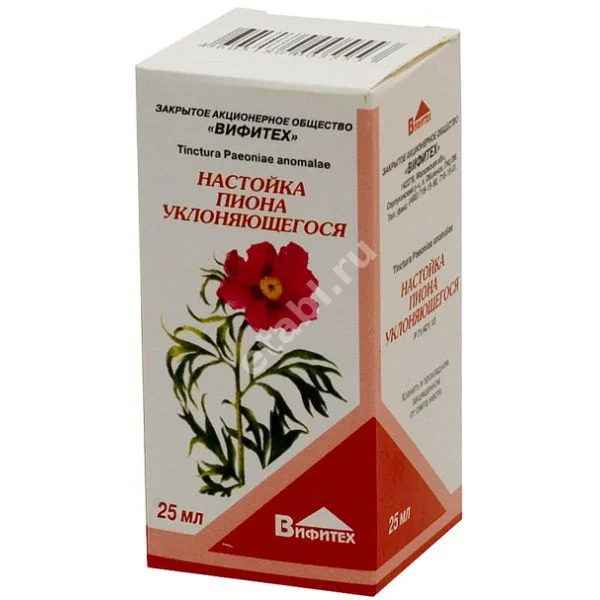 ПИОНА настойка (фл.) 25мл N1 (Вифитех, РФ)