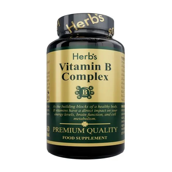 ХЕРБС (HERB'S) Комплекс витаминов группы В табл. 0.19г N60 (Фарма маркет Солюшн, ЛАТВИЯ)